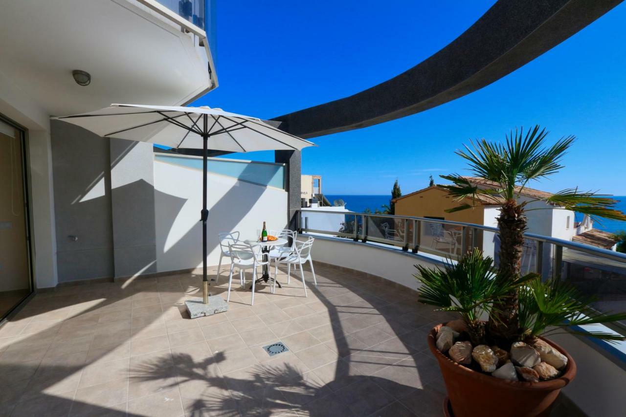 Melior Precioso Y Acogedor Apartamento En Primera Linea Calpe Exterior foto